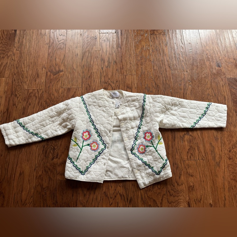 Embroidered Quilted Zara Jacket